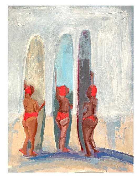 Ryan Beck - Surfer Art