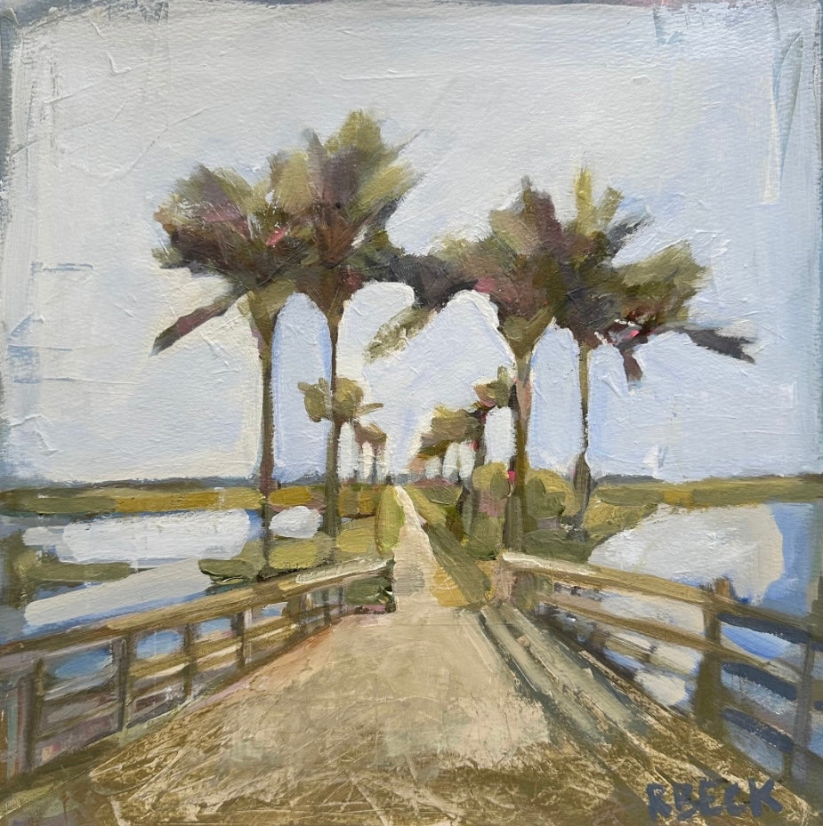 HAS MY HEART, 12”x12” ORIGINAL PAINTING