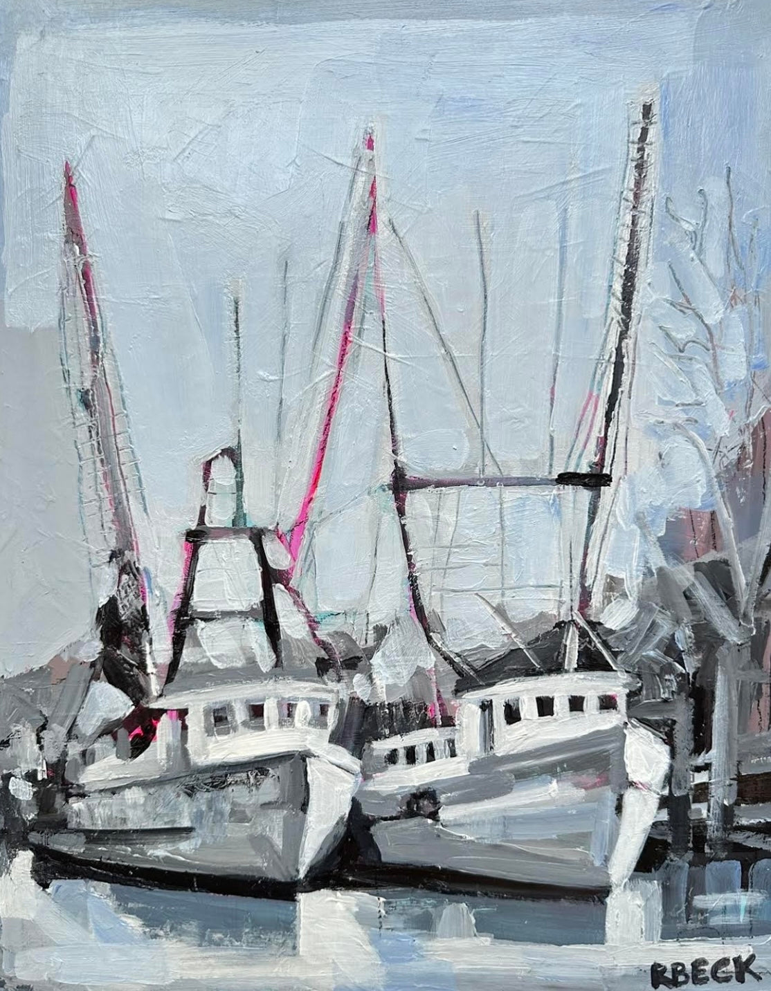 SHEM CREEK I, 11”x14” Original Painting