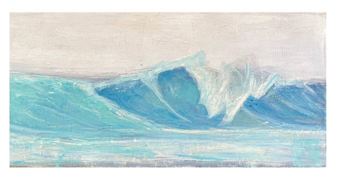 Ryan Beck- Ocean Wave Painting