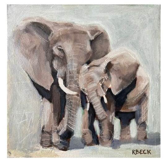 Ryan Beck - Elephant Original Art