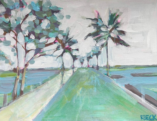 Ryan Beck: Pitt Street Bridge Original Painting