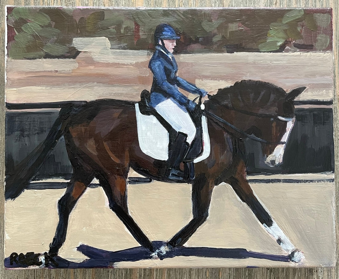 Ryan Beck -  Equestrian painting