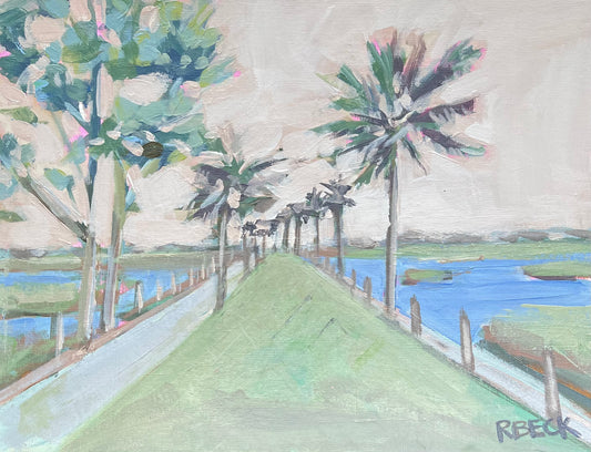 Pitt Street Bridge Study 3 - 9x12” Original Painting