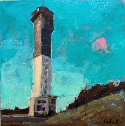 Beacon, 16x16 Original Painting