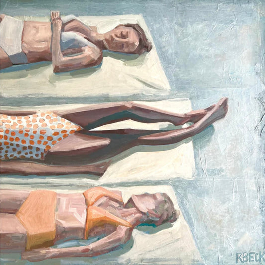 Sunbathers Original Art