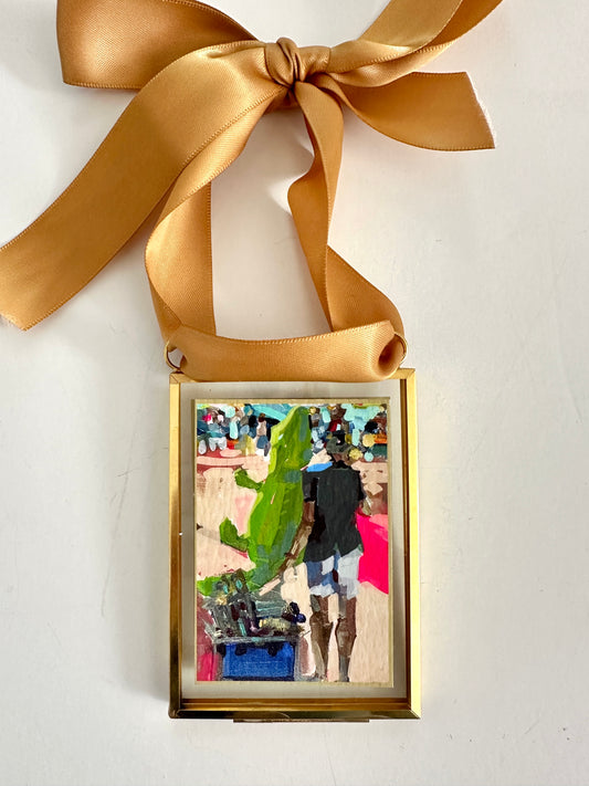 Holiday Ornament - Alligator float