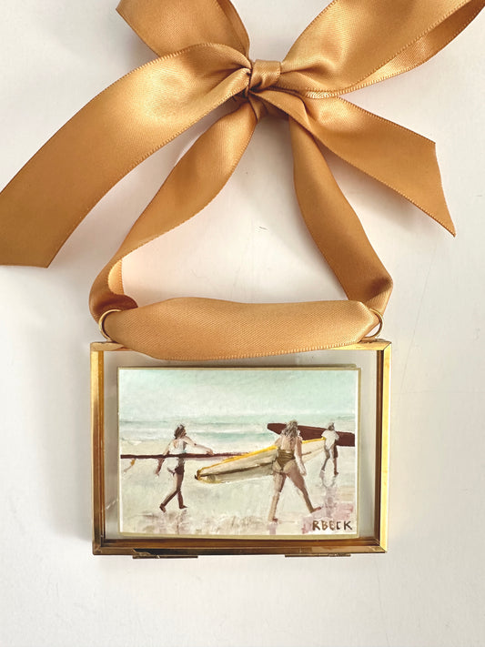 Holiday ornament - Vintage Surf