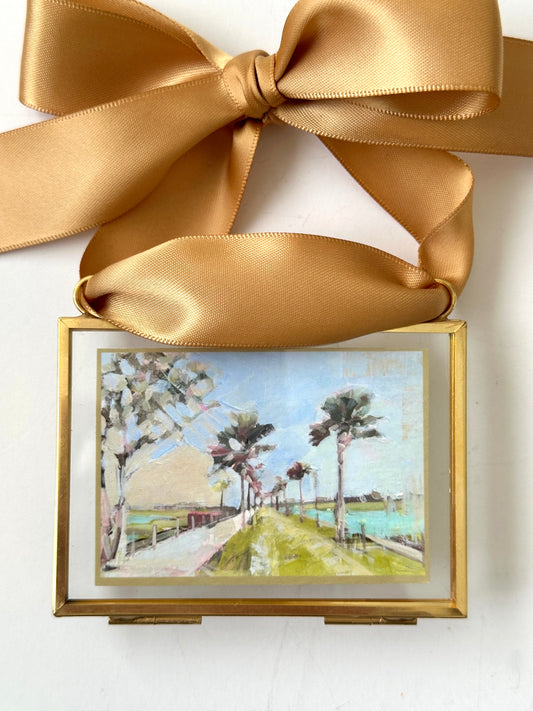 Holiday Ornament - Summer Stroll Print